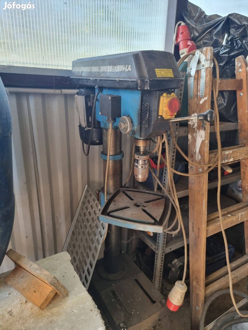 Güde GTB 20/12 R+L asztali oszlopos fúrógép