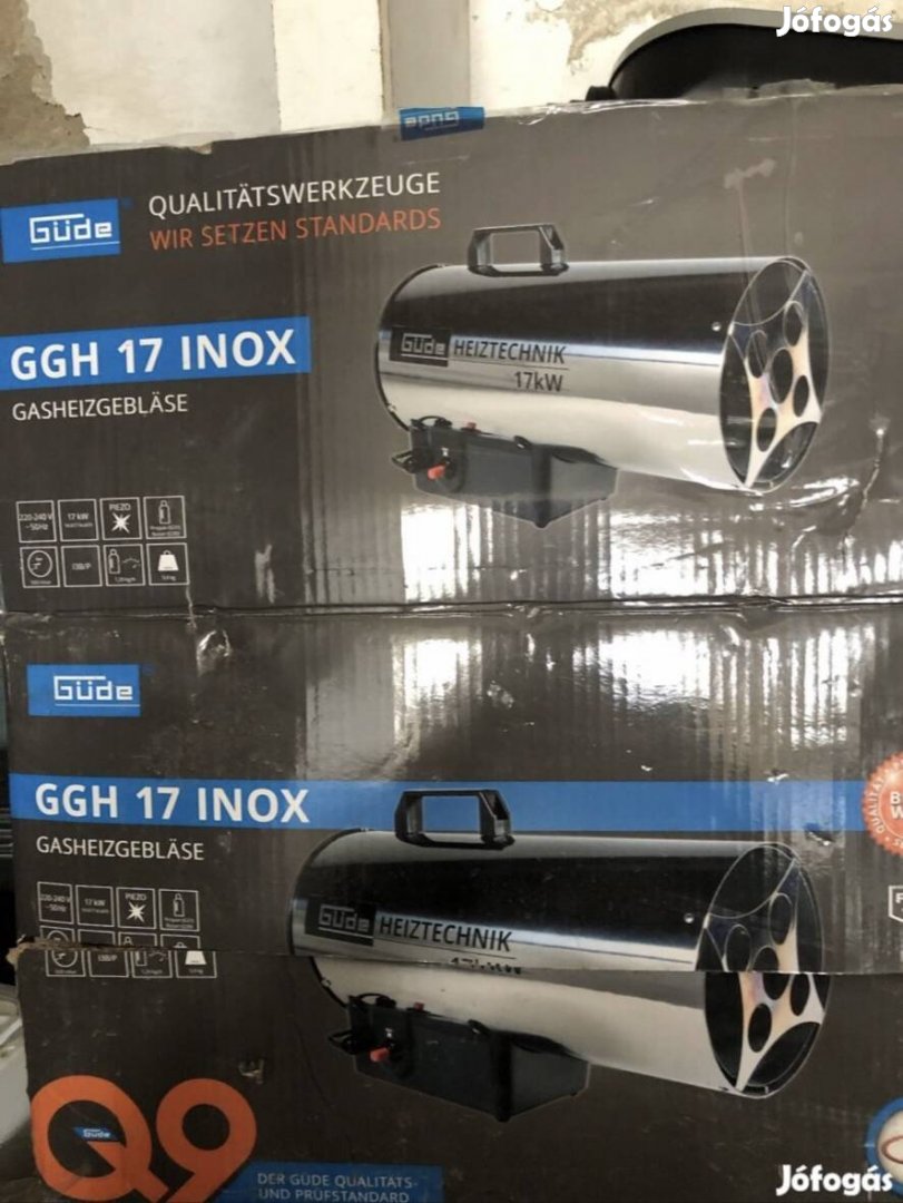 Güde Ggh 17 Inox PB gázos hőlégbefúvó