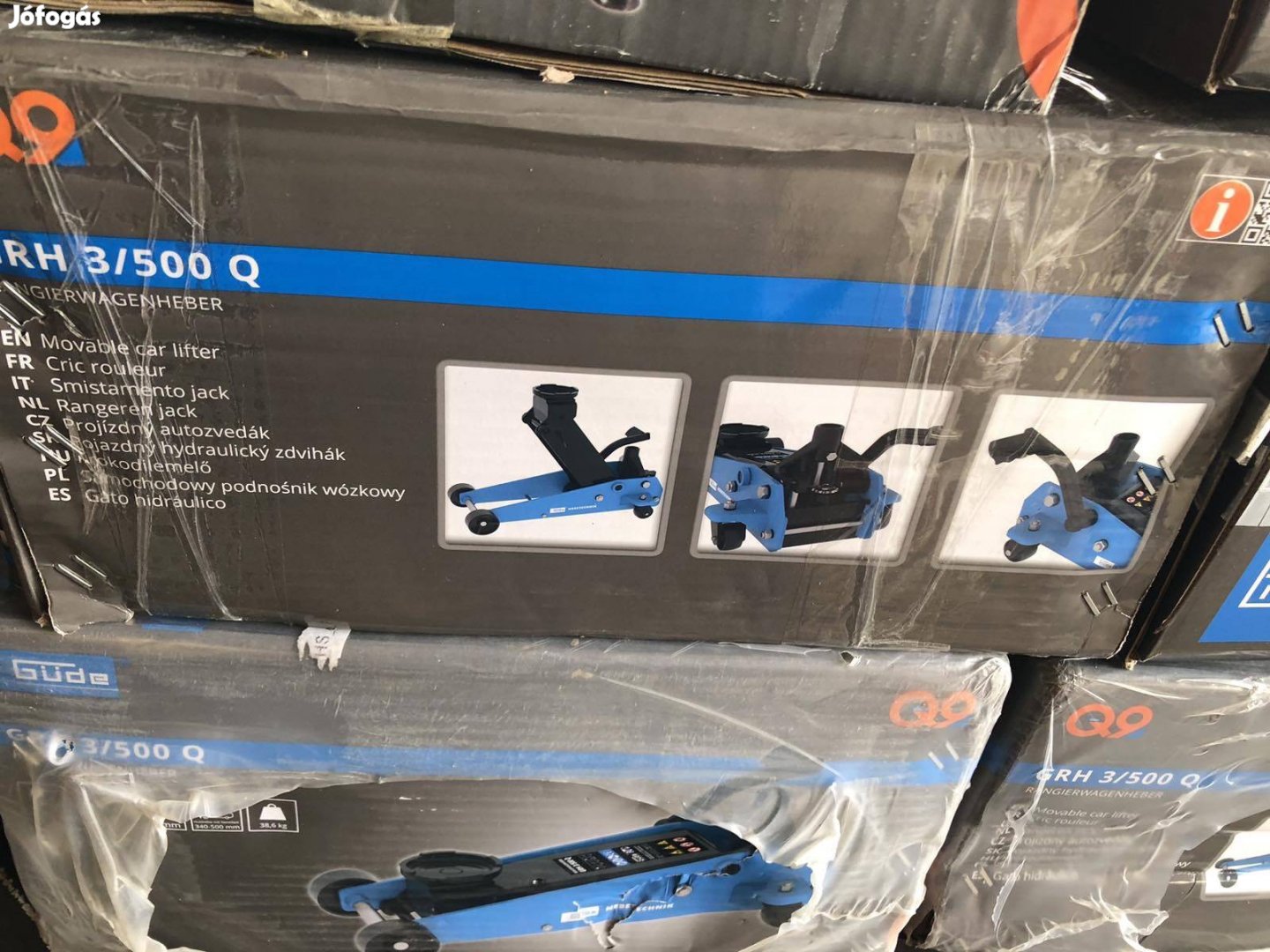 Güde Grh 3/500 Q Krokodilemelő Quick Lift funkcióval