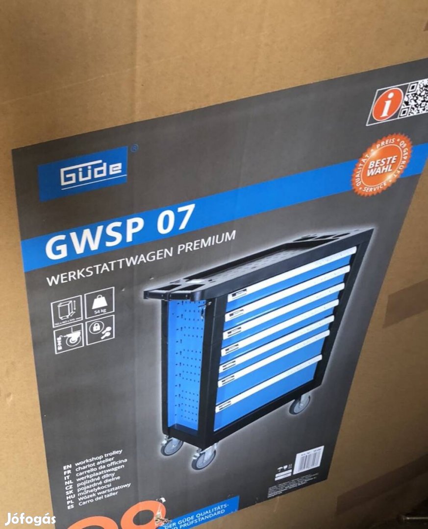 Güde Gwsp 07 műhelykocsi