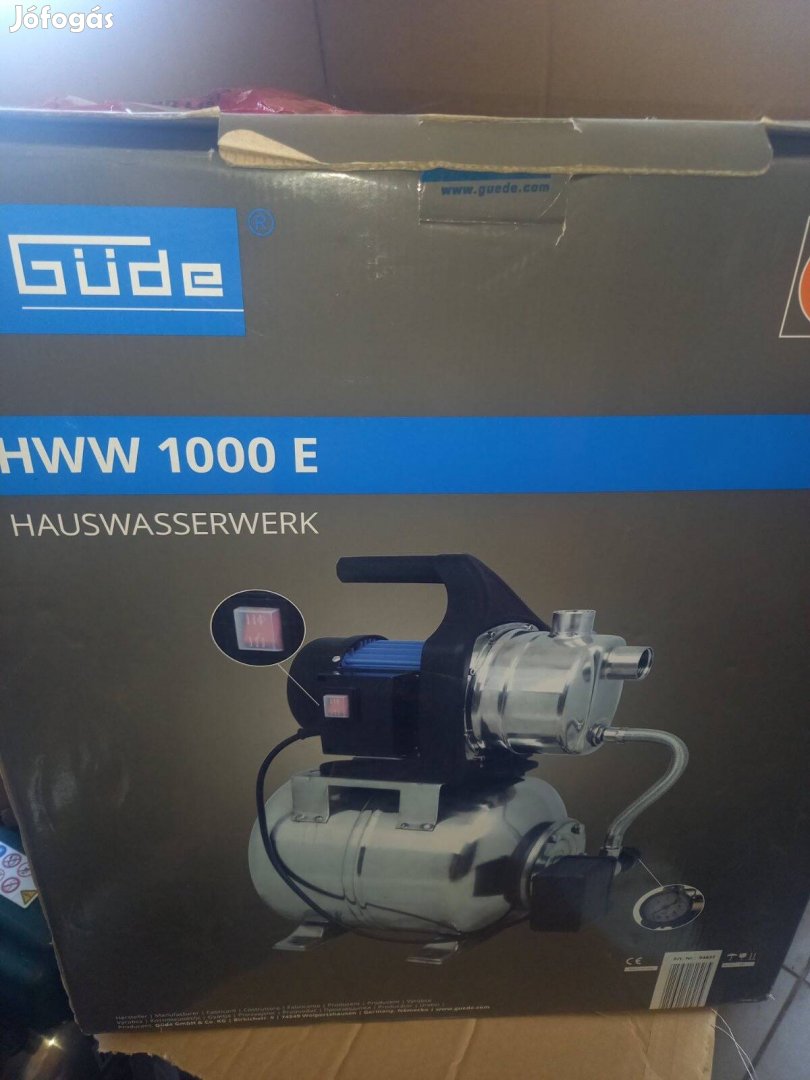 Güde Házi vízmű vízellátó Hww 1000 E, 3500 l / h