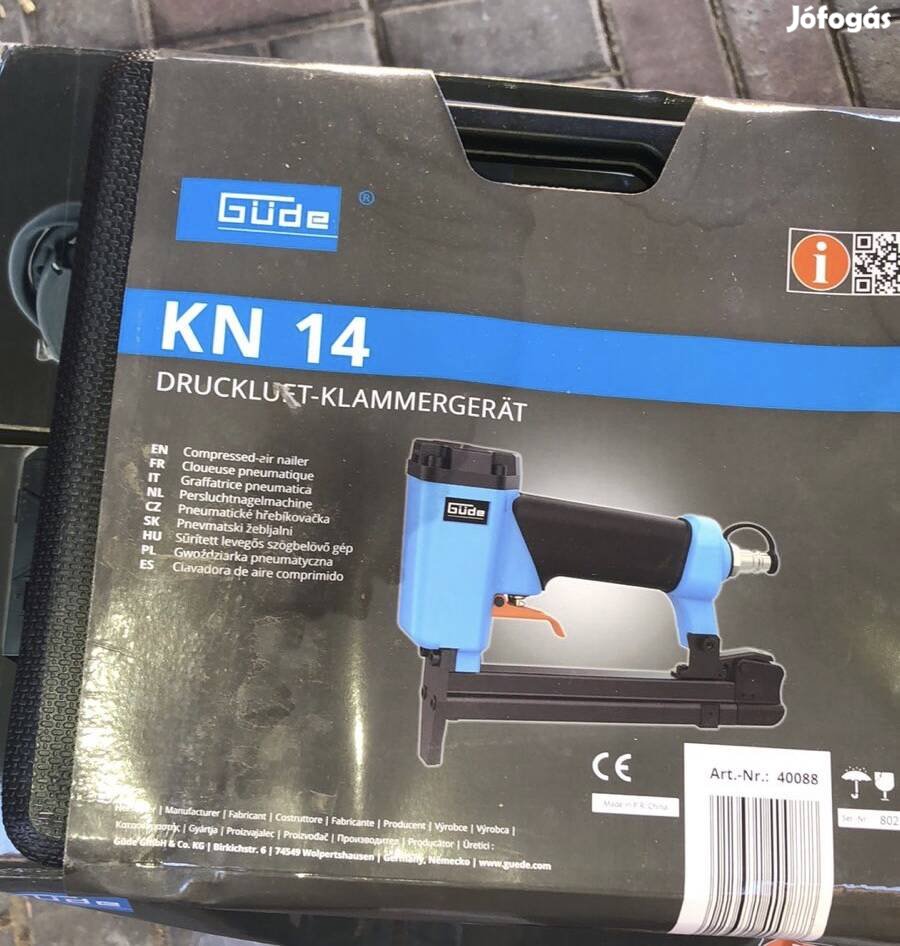 Güde KN 14 levegős kapcsozó