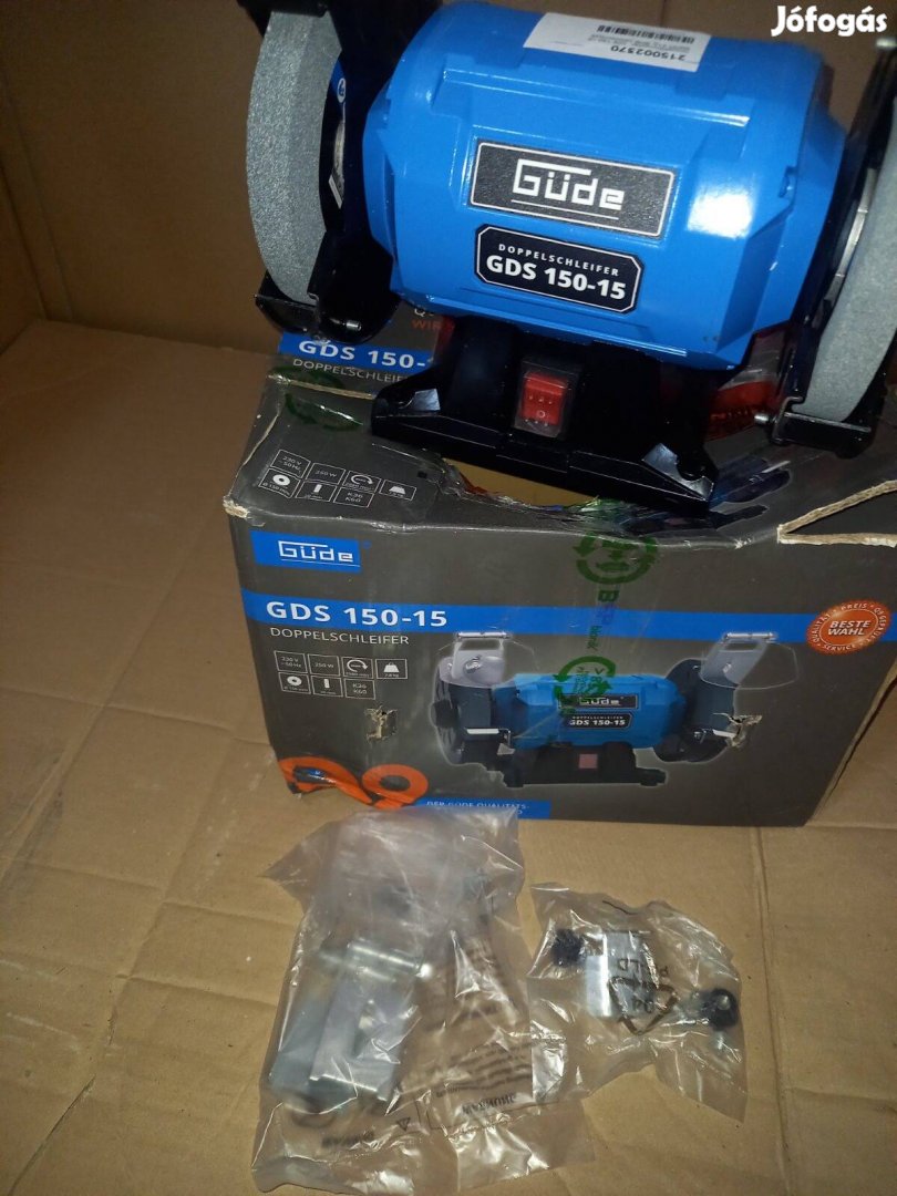 Güde Kettősköszörű asztali csiszoló GDS 150-15 
