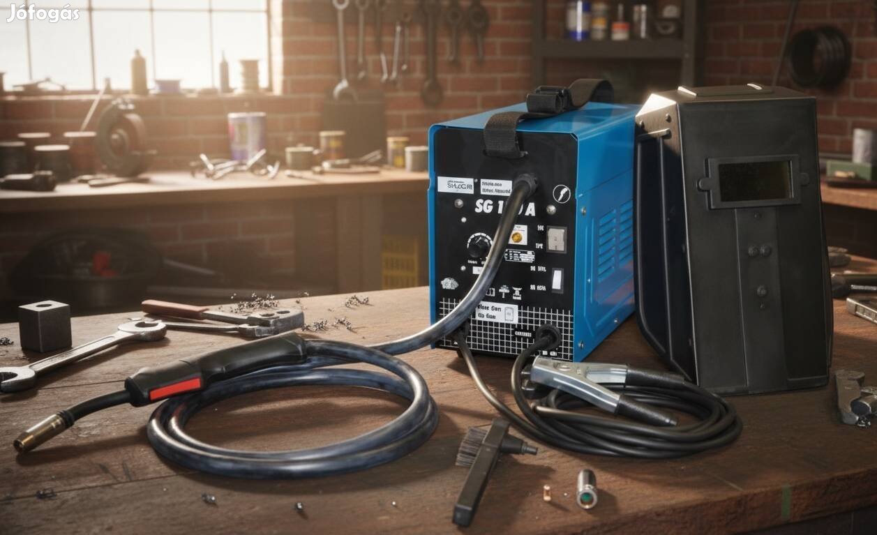 Güde SG 120 A hegesztő salakoló kalapáccsal