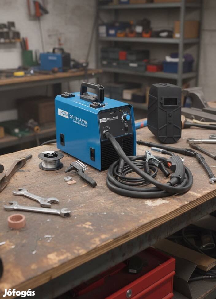 Güde SG 131 A-SYN hegesztő szinergikusan szabályozott