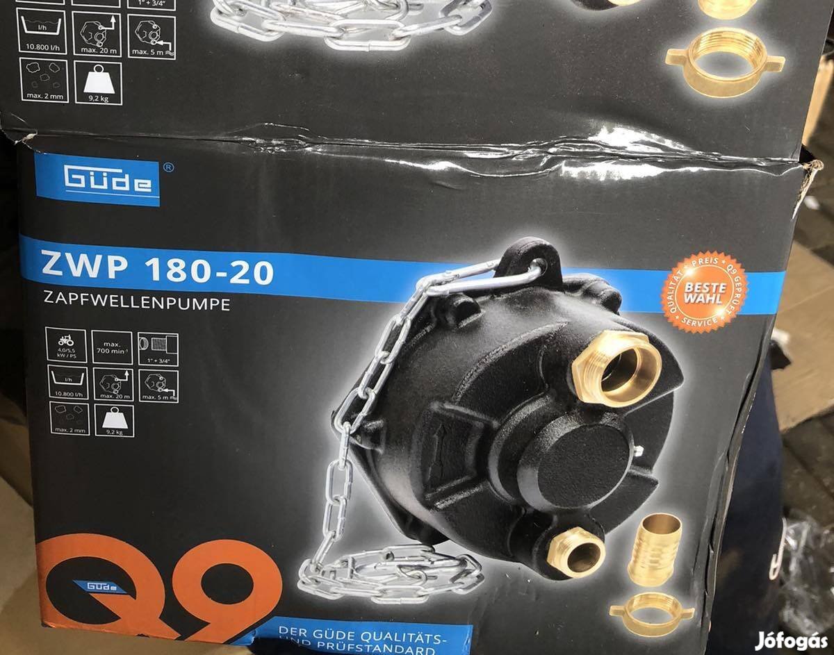 Güde Zwp 180-20 PTO kardános szivattyú