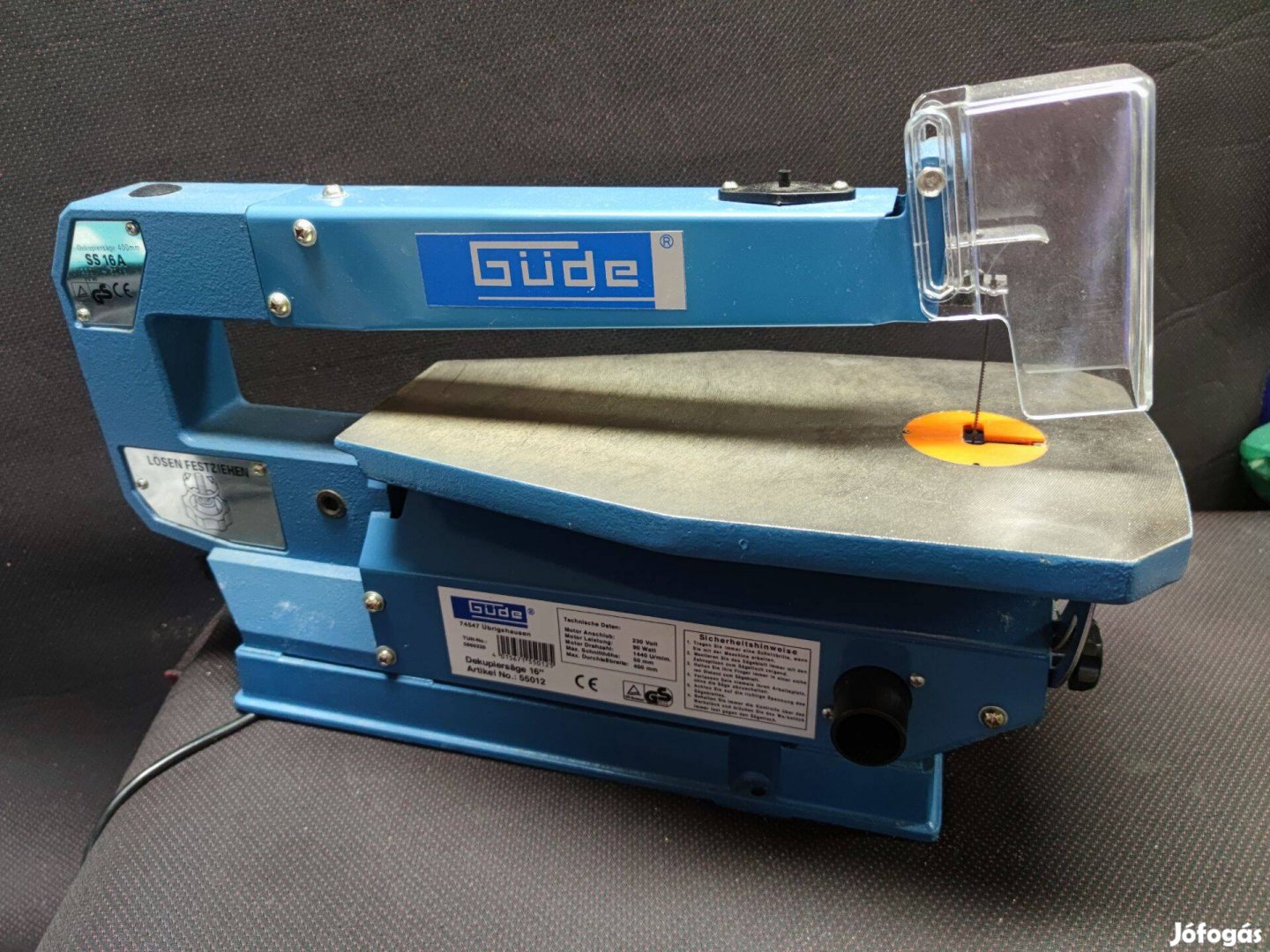 Güde asztali dekopírfűrész