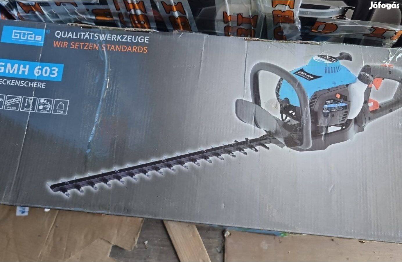 Güde benzinmotoros sövényvágó, sövény nyíró 615mm-es vágóhosszal