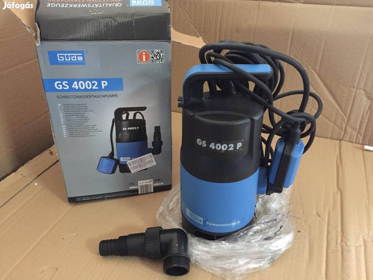 Güde búvárszivattyú (Güde) szennyvíz szivattyú gs 4002 p