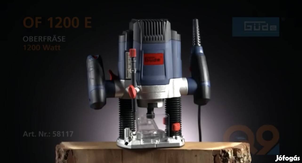 Güde elektromos felsőmaró OF 1200 E