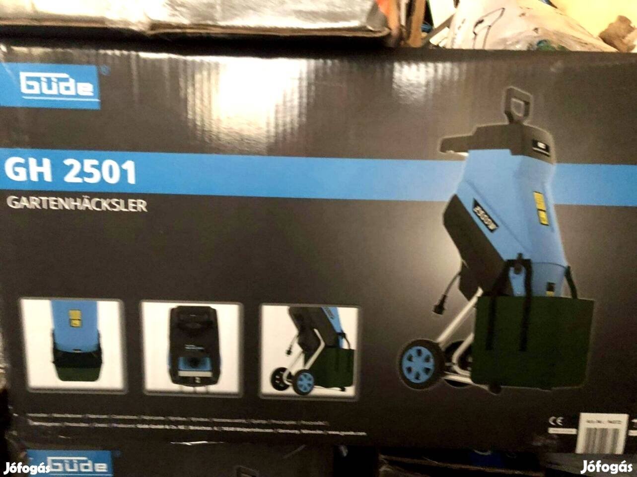 Güde elektromos komposztáló, ágaprító