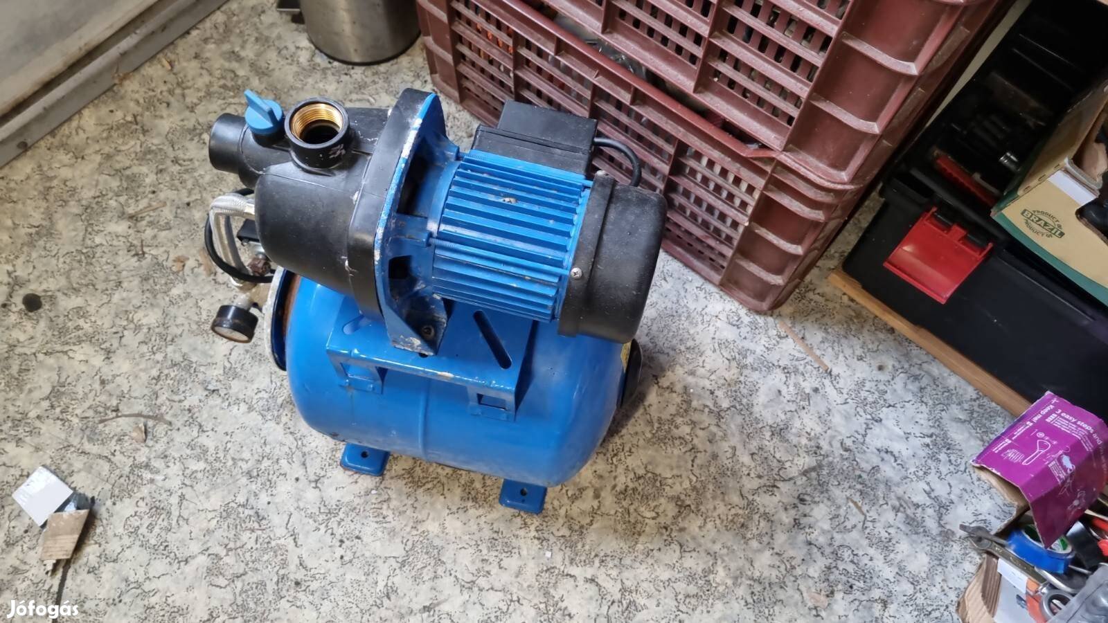 Güde házi vízmű, hidrofor 800W teljesítménnyel, használt