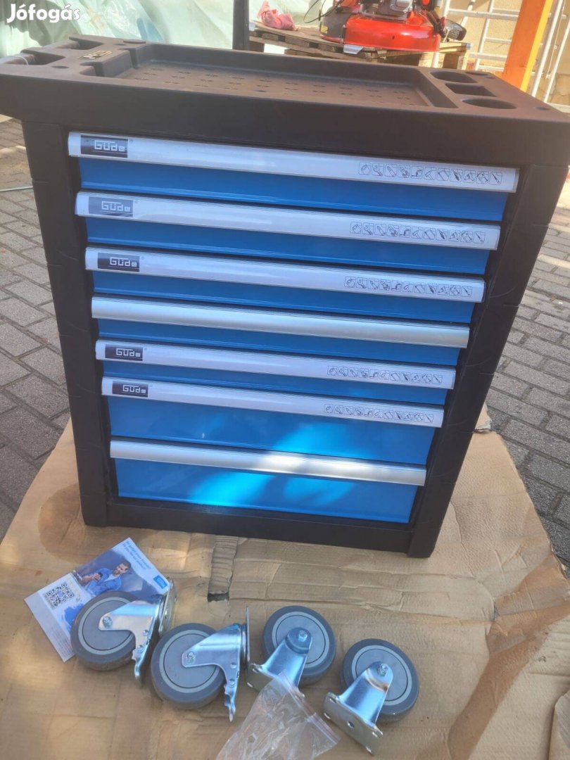 Güde műhelykocsi GWP 07 szerszám szettel