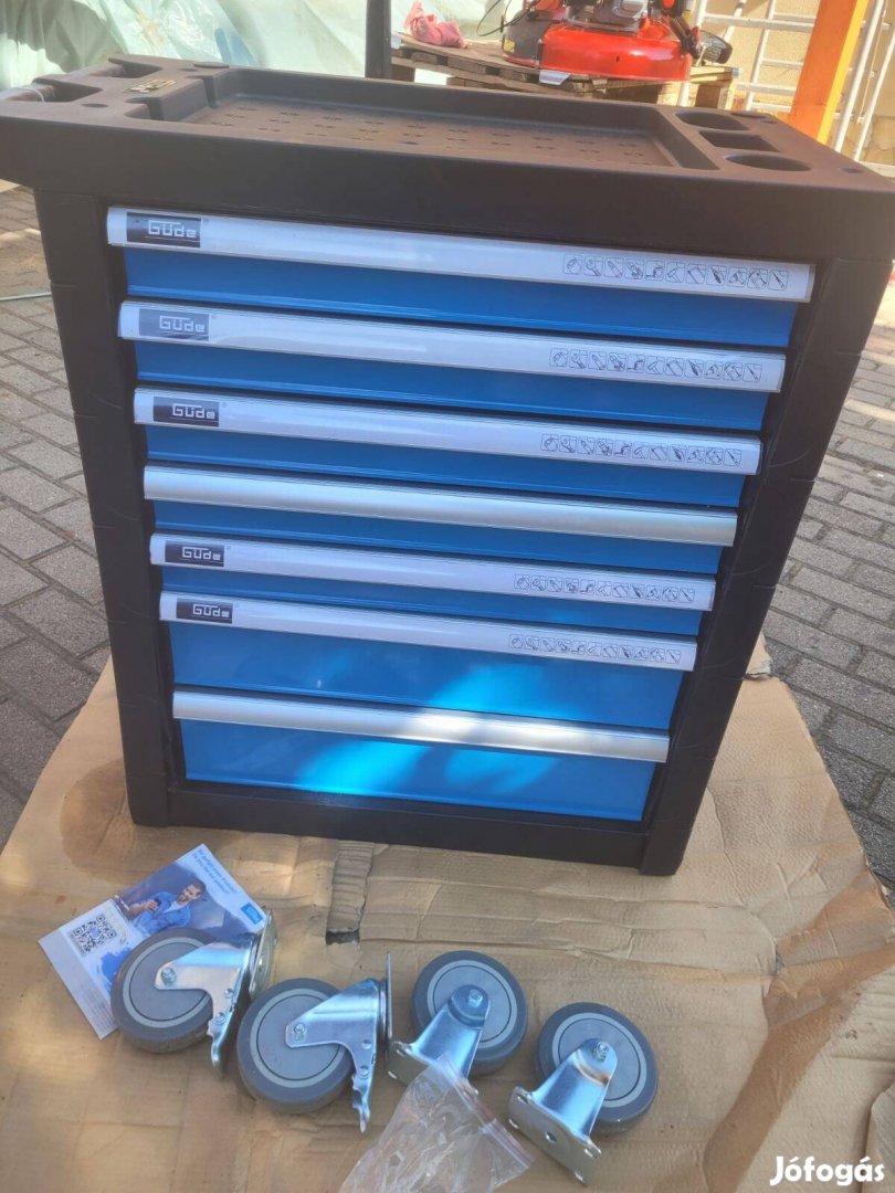 Güde műhelykocsi GWP 07 szerszám szettel