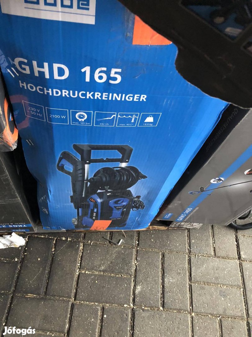 Güde nagynyomású mosó Ghd 165 magasnyomású mosó