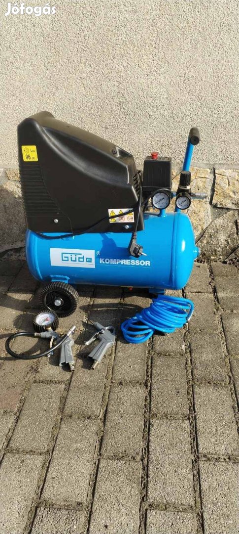 Güde olajmentes dugattyús kompresszor 220/8/24