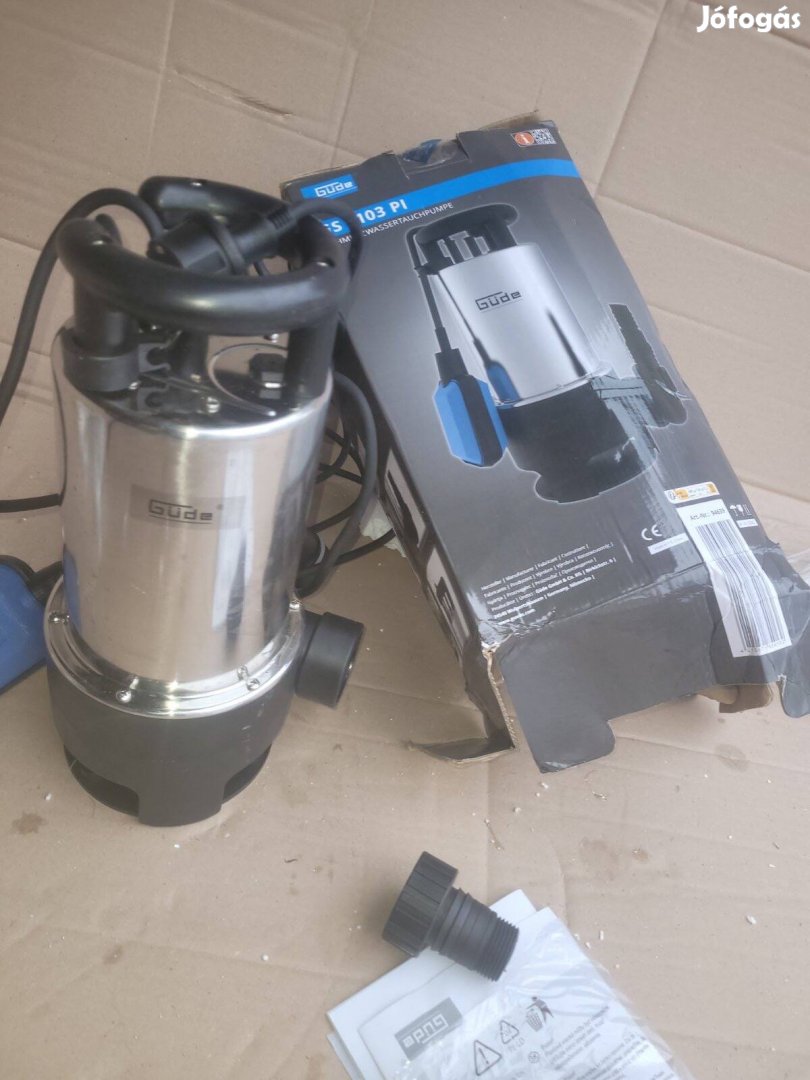 Güde szennyvízszivattyú 1100W