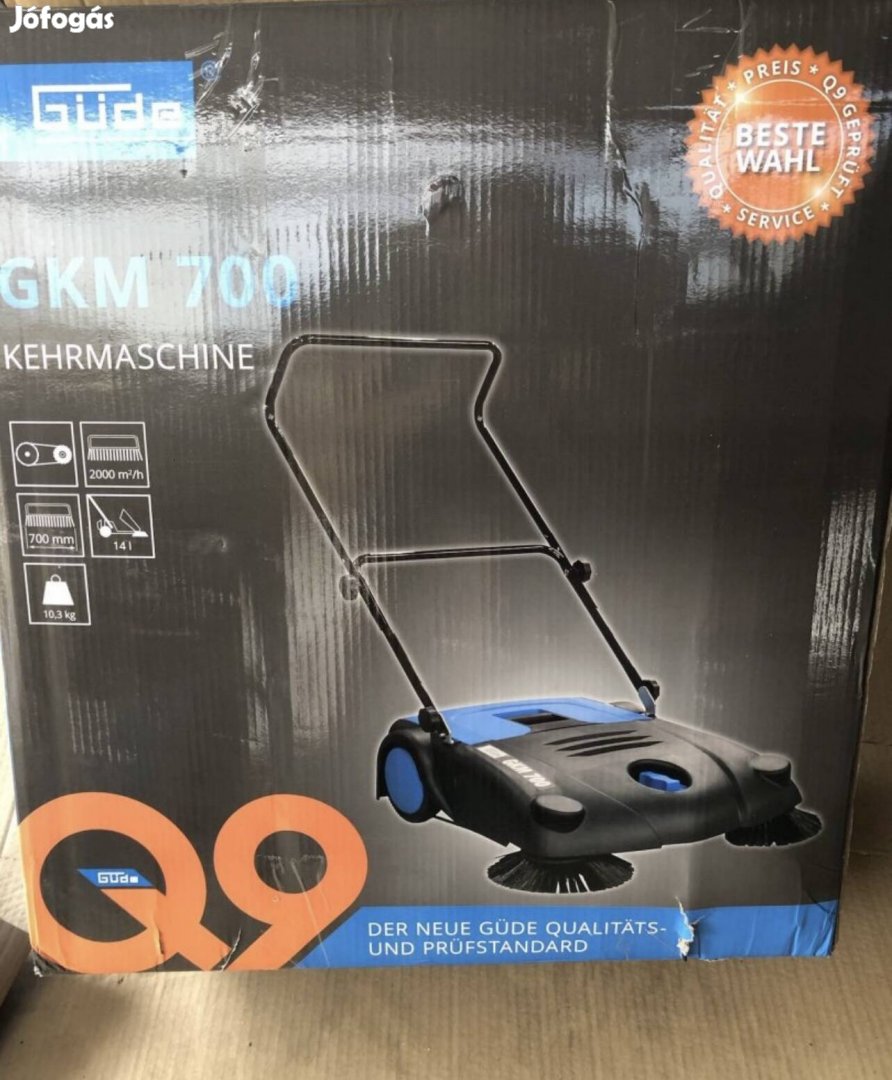 Güde térkőseprő seprőgép GKM 700