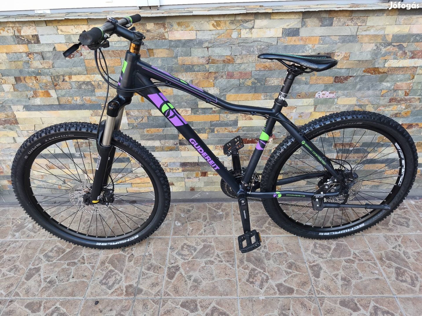 Guderit 27.5 hardtail mtb kerékpár hidraulikus fék szép!