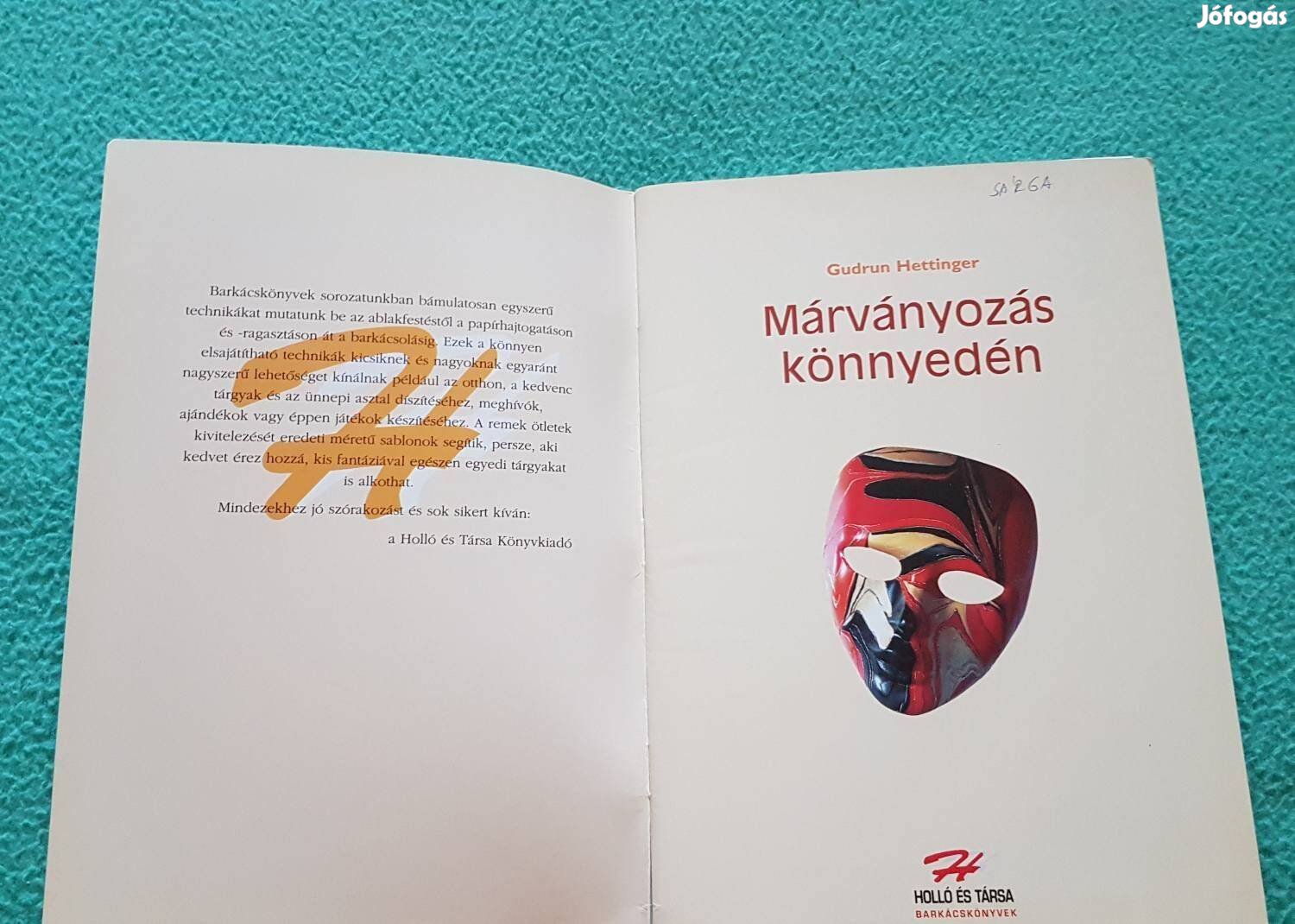 Gudrum Hettinger: Márványozás könnyedén (Holló barkácskönyvek)