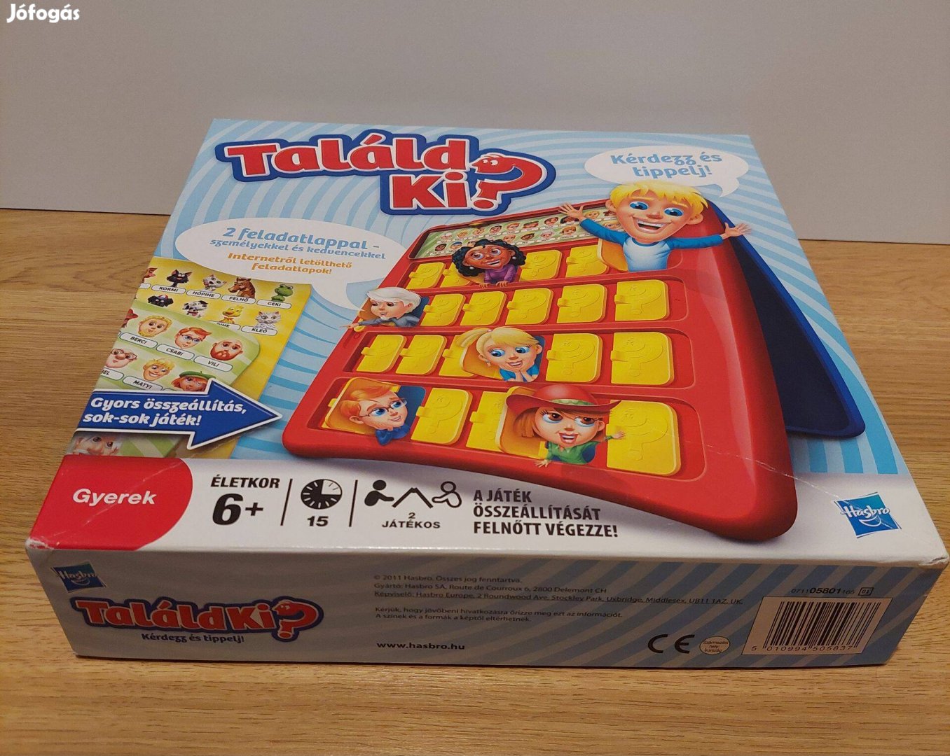 Guess Who? Találd ki? - Hasbro gaming társasjáték gyerekeknek