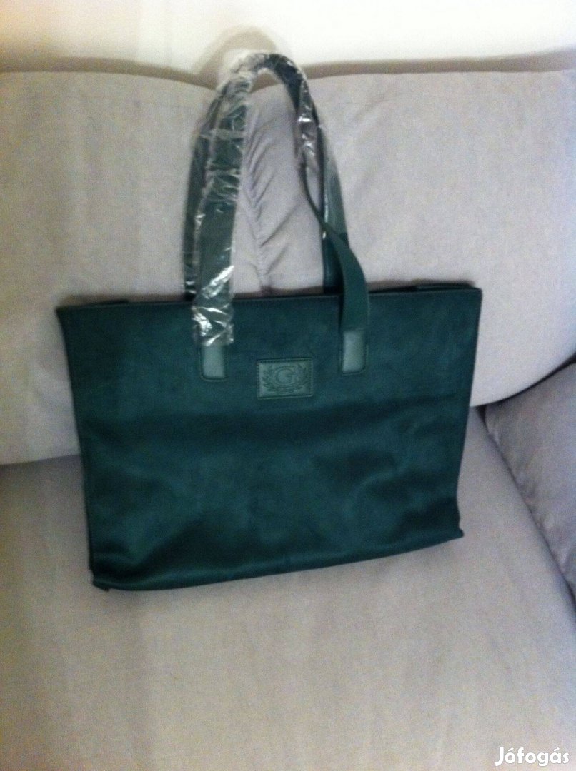 Guess művelúr shopper táska, új