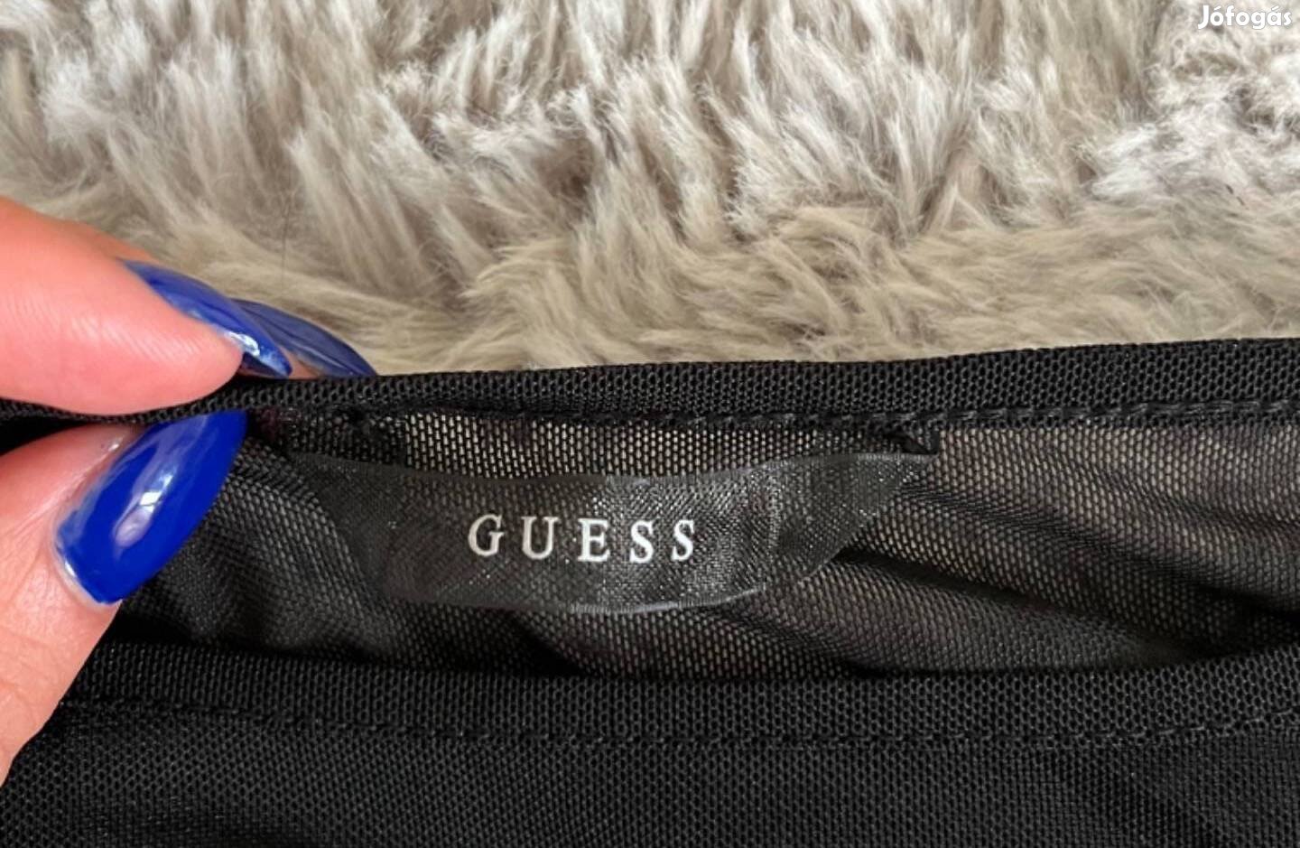 Guess női fekete mini ruha 36-os, S