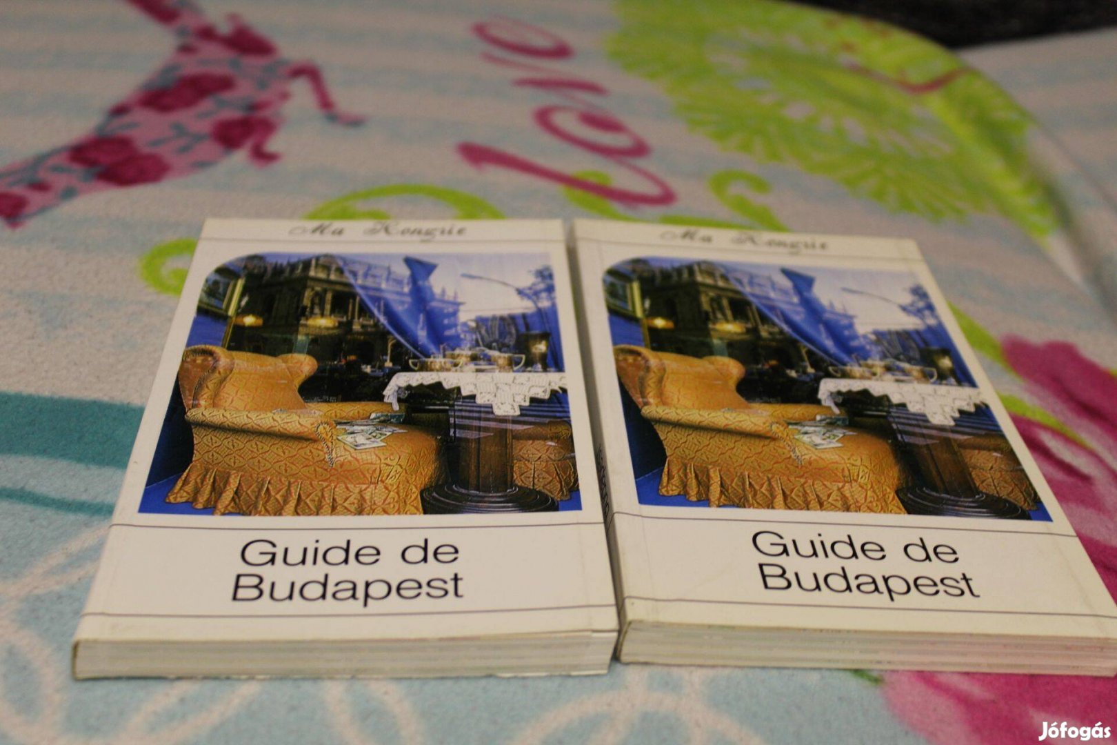 Guide de Budapest-francia nyelvu BP utikonyv- 2db 1500/db