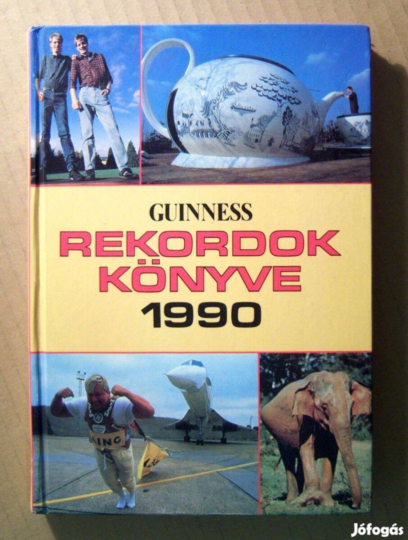 Guinness Rekordok Könyve 1990 (10kép+tartalom)