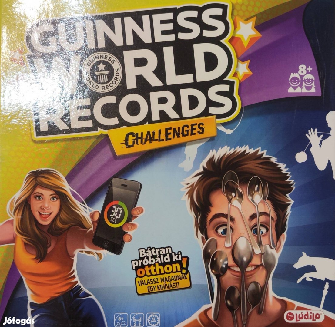 Guinness world records társasjáték eladó