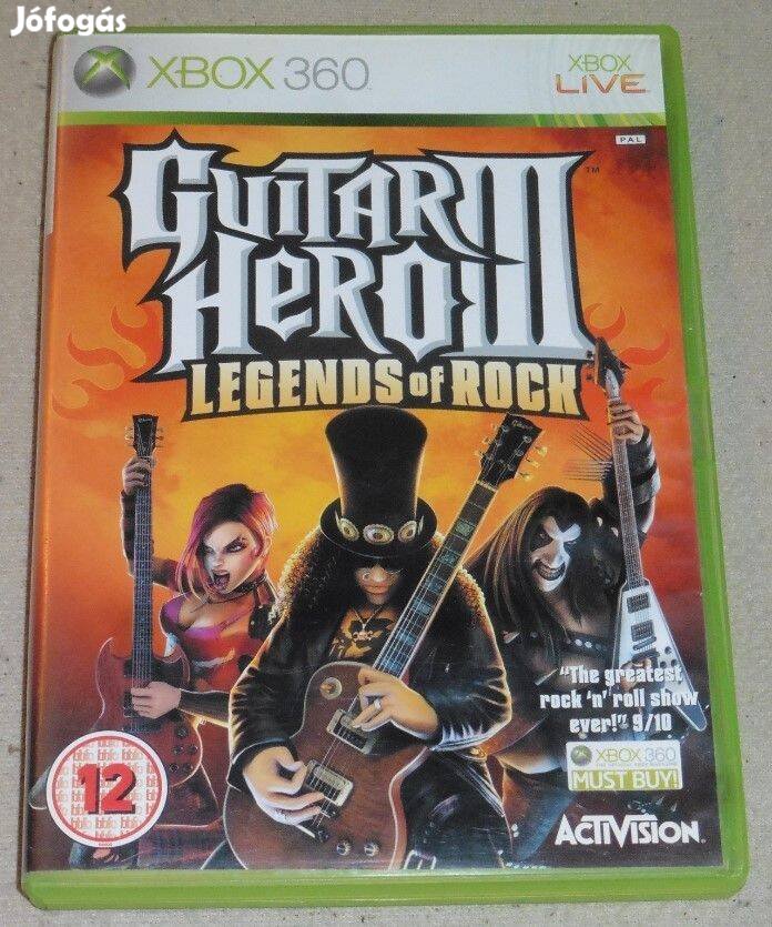 Guitar Hero 3. - Legends Of Rock Gyári Xbox 360 Játék Akár Féláron