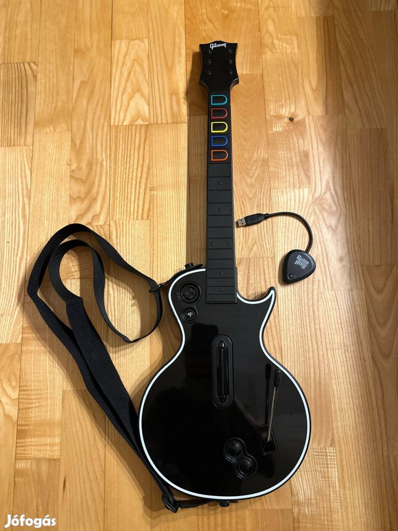 Guitar Hero Gitár PS3 / PS4 / PS5 / PC (Rock Band 4 - Clone Hero)