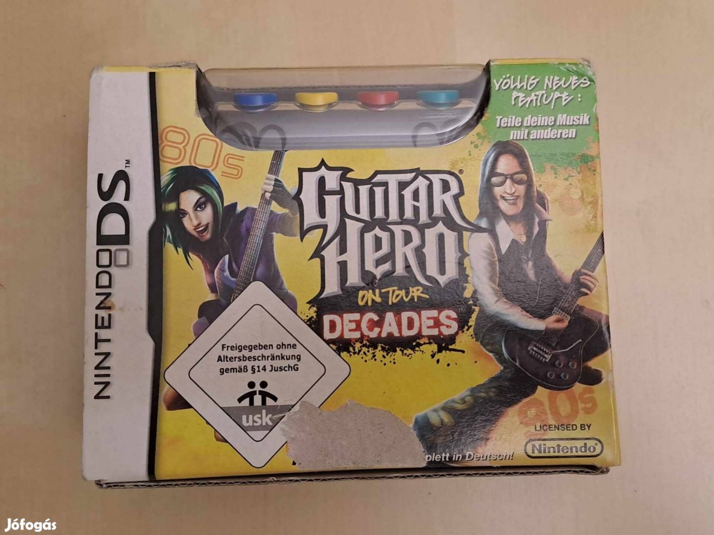 Guitar Hero Nintendo DS teljes szett