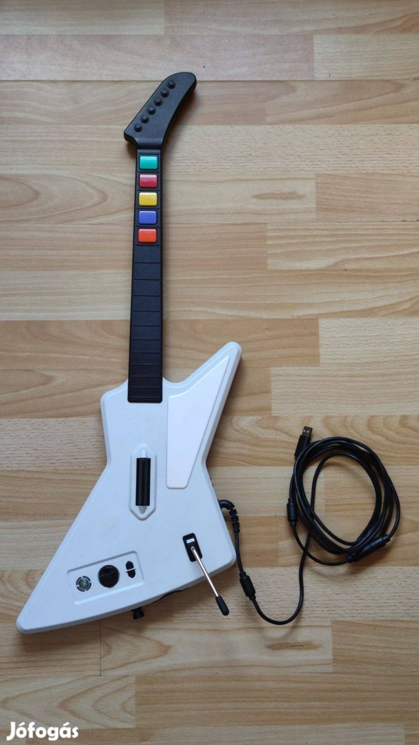 Guitar Hero Xplorer Vezetékes Gitár Xbox 360 / PC (Clone Hero)