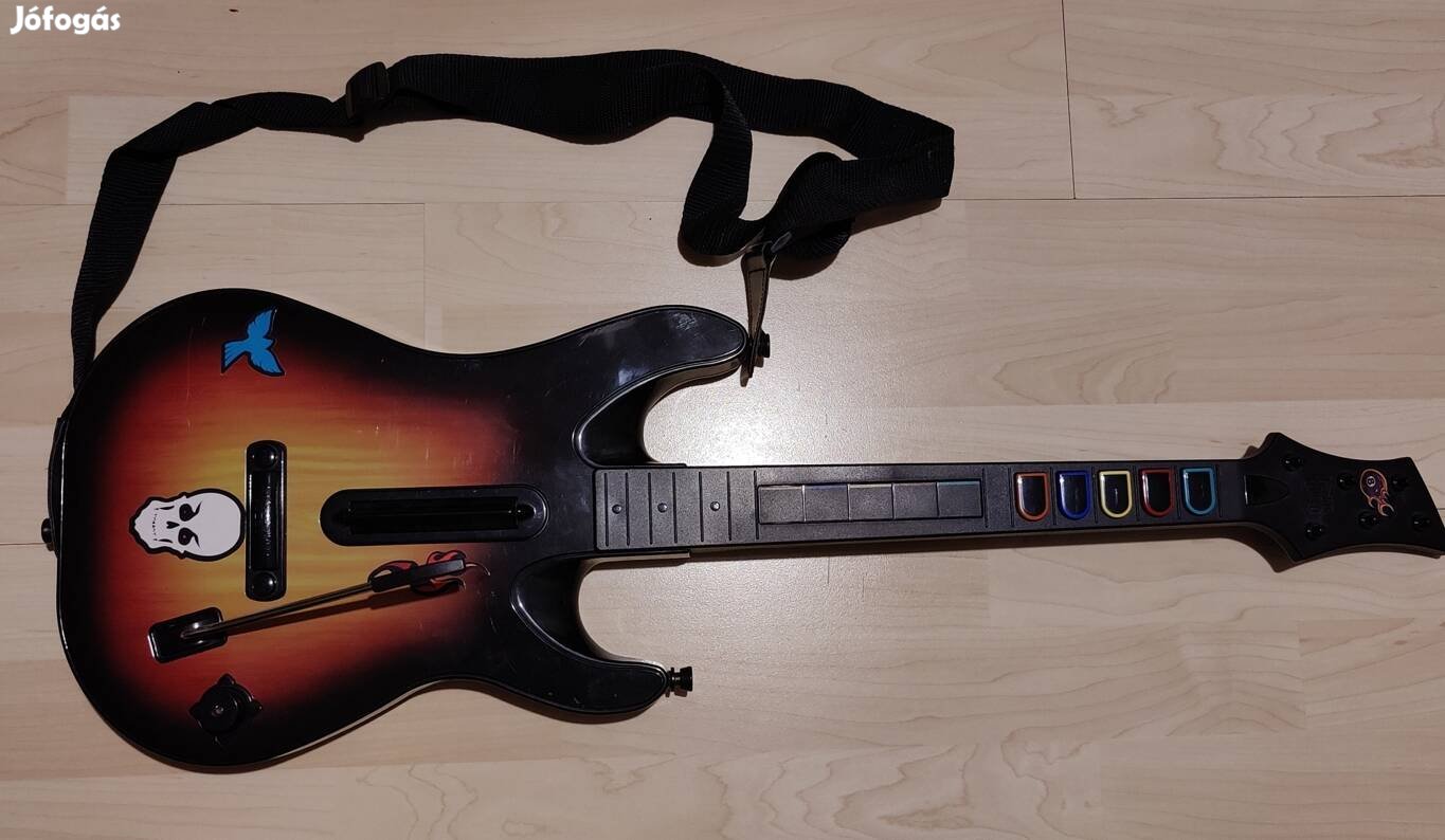 Guitar hero gitár PS2 Ingyen Foxpost Szállítás 