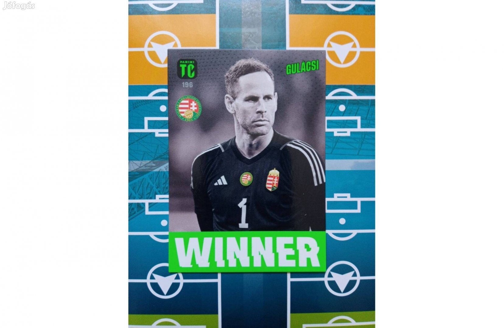 Gulácsi Péter Magyarország Winner Panini Top Class 2024 kártya