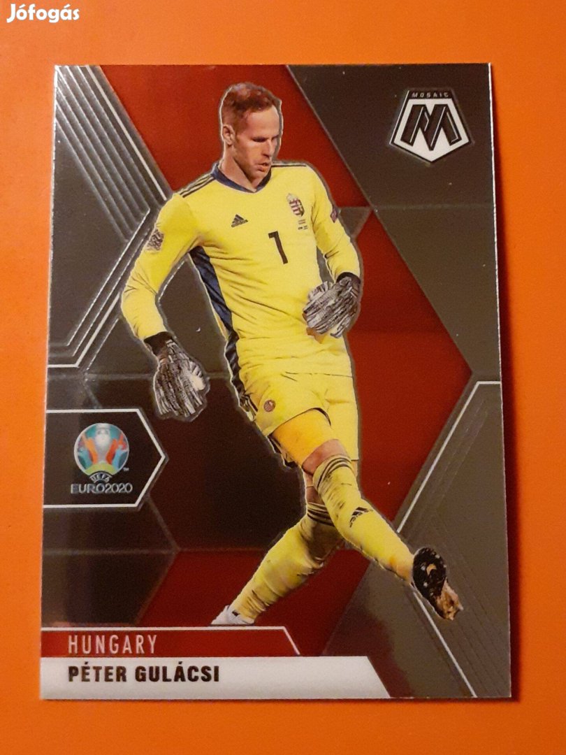 Gulácsi Péter Panini Mosaic Euro 2020 focis kártya