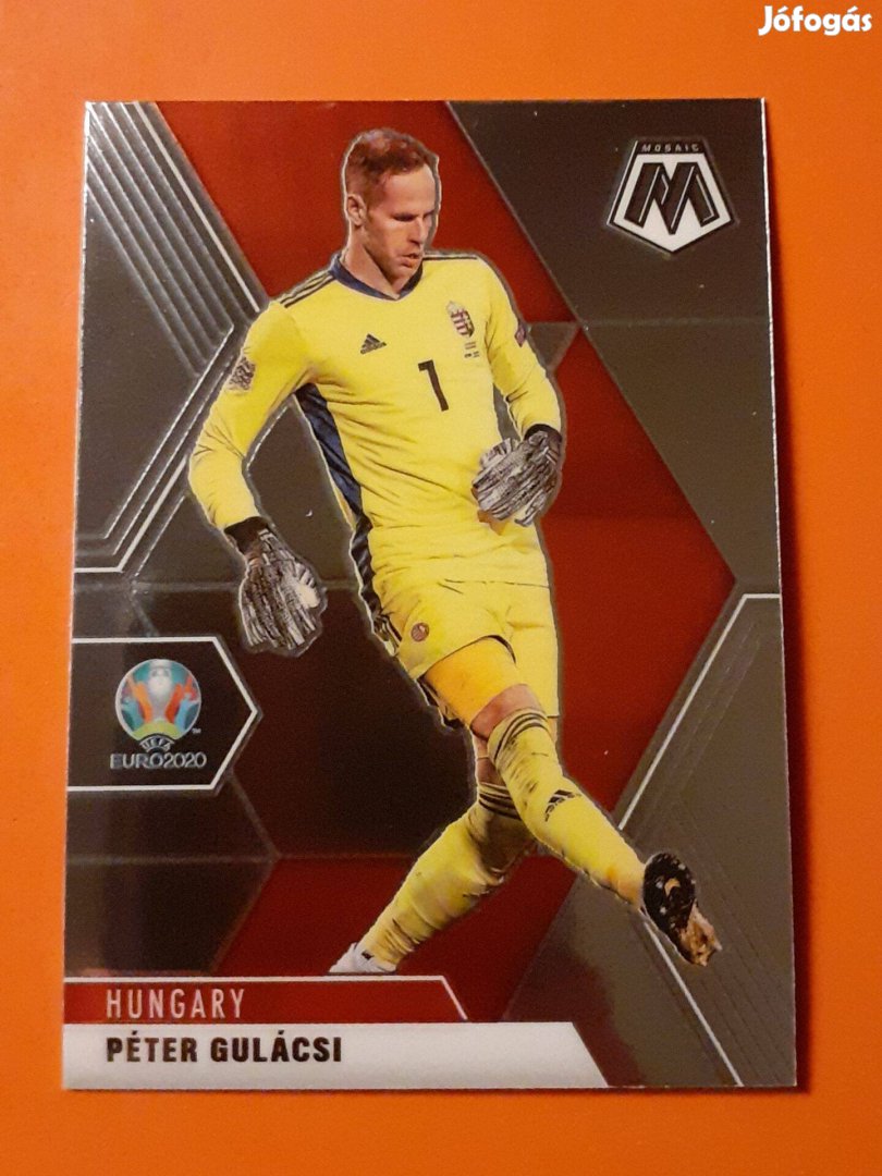 Gulácsi Péter Panini Mosaic Euro 2020 focis kártya