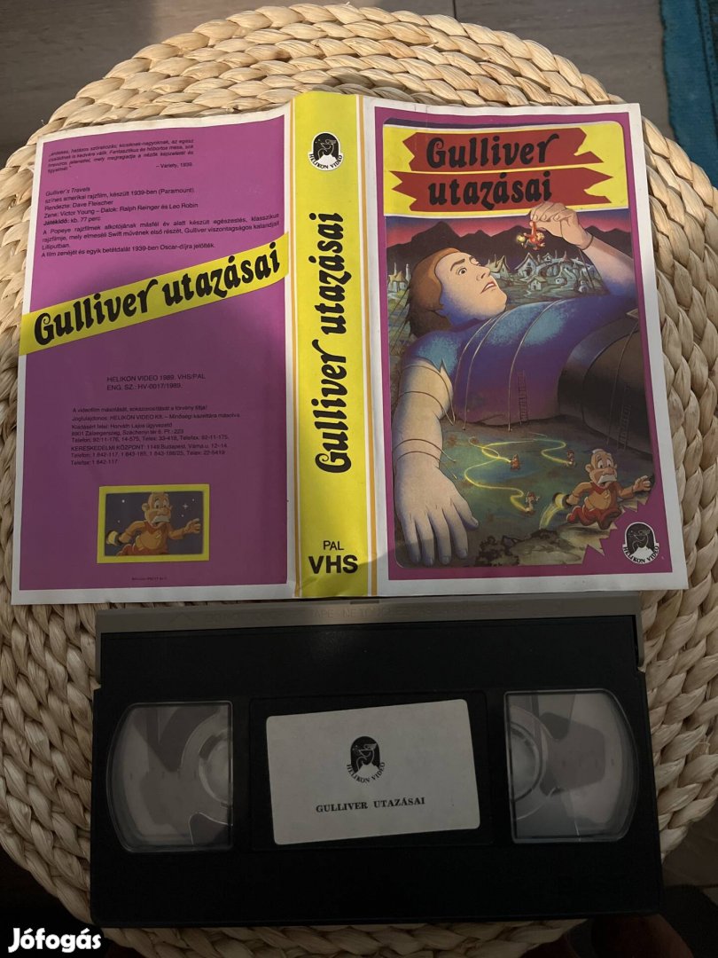 Gulliver utazásai vhs