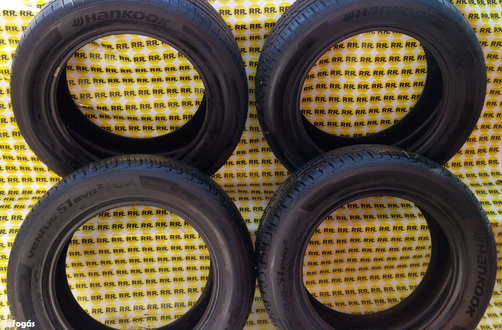 Gumi garnitúra! Hankook Vénus S1 Evo nyári. 255/55 R18. DOT 2x8A