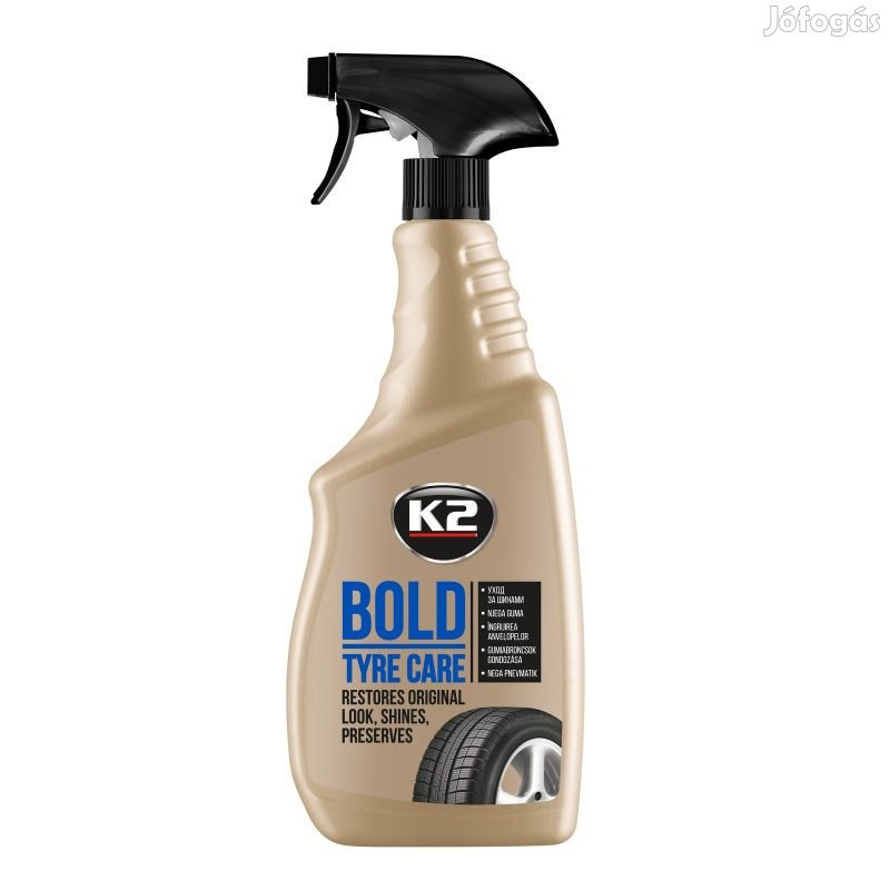 Gumiápoló spray K2 Bold 700ml
