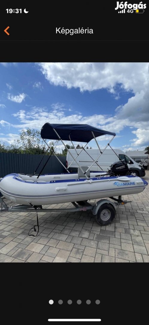 Gumicsónak Viamare 380