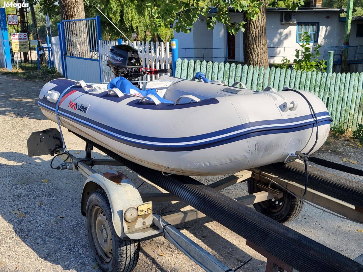 Gumicsónak + csónakmotor