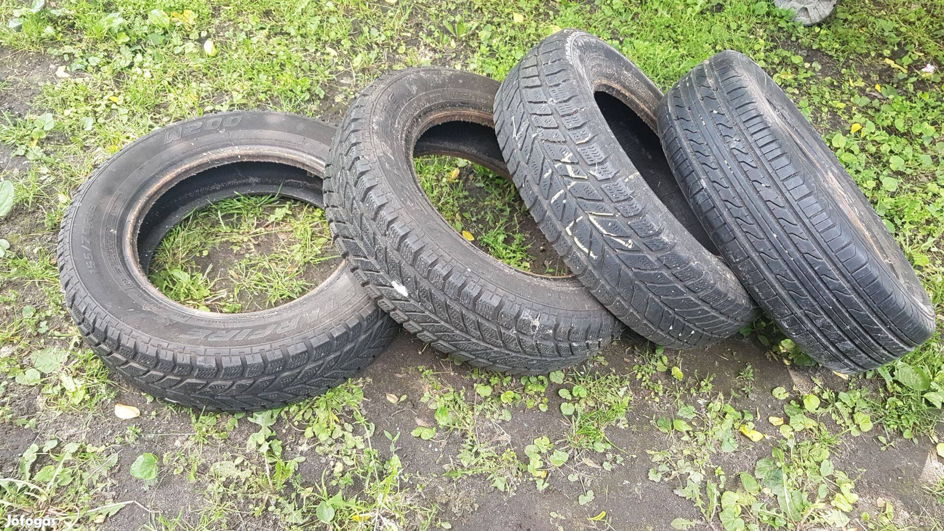 Gumik eladó 155/70R13 (3+1 db)
