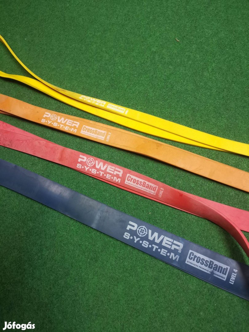 Gumikötél (Power System Cross Band) Level 1-2-3-4