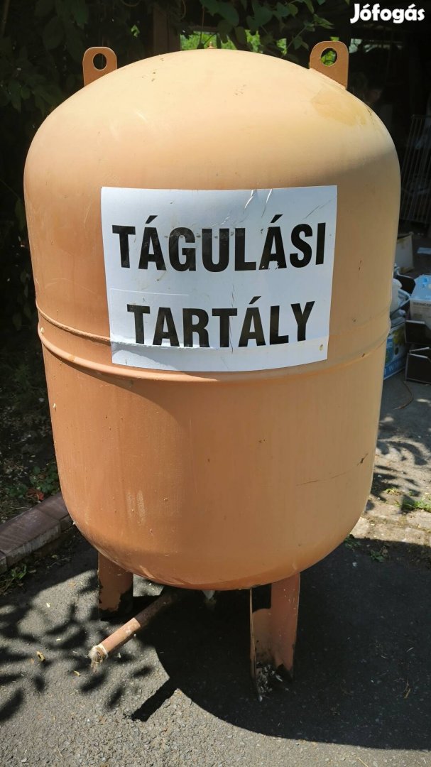 Gumimembrános tágulási tartály, 400 liter