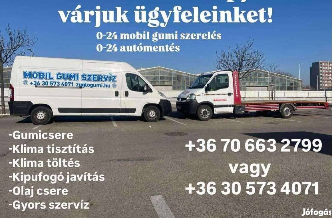 Gumiszerelőt keresünk