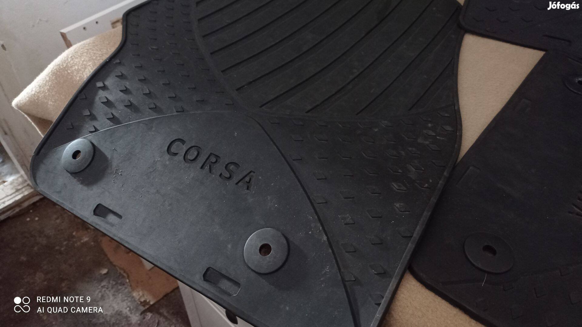 Gumiszőnyeg autószőnyeg garnitúra - Opel Corsa
