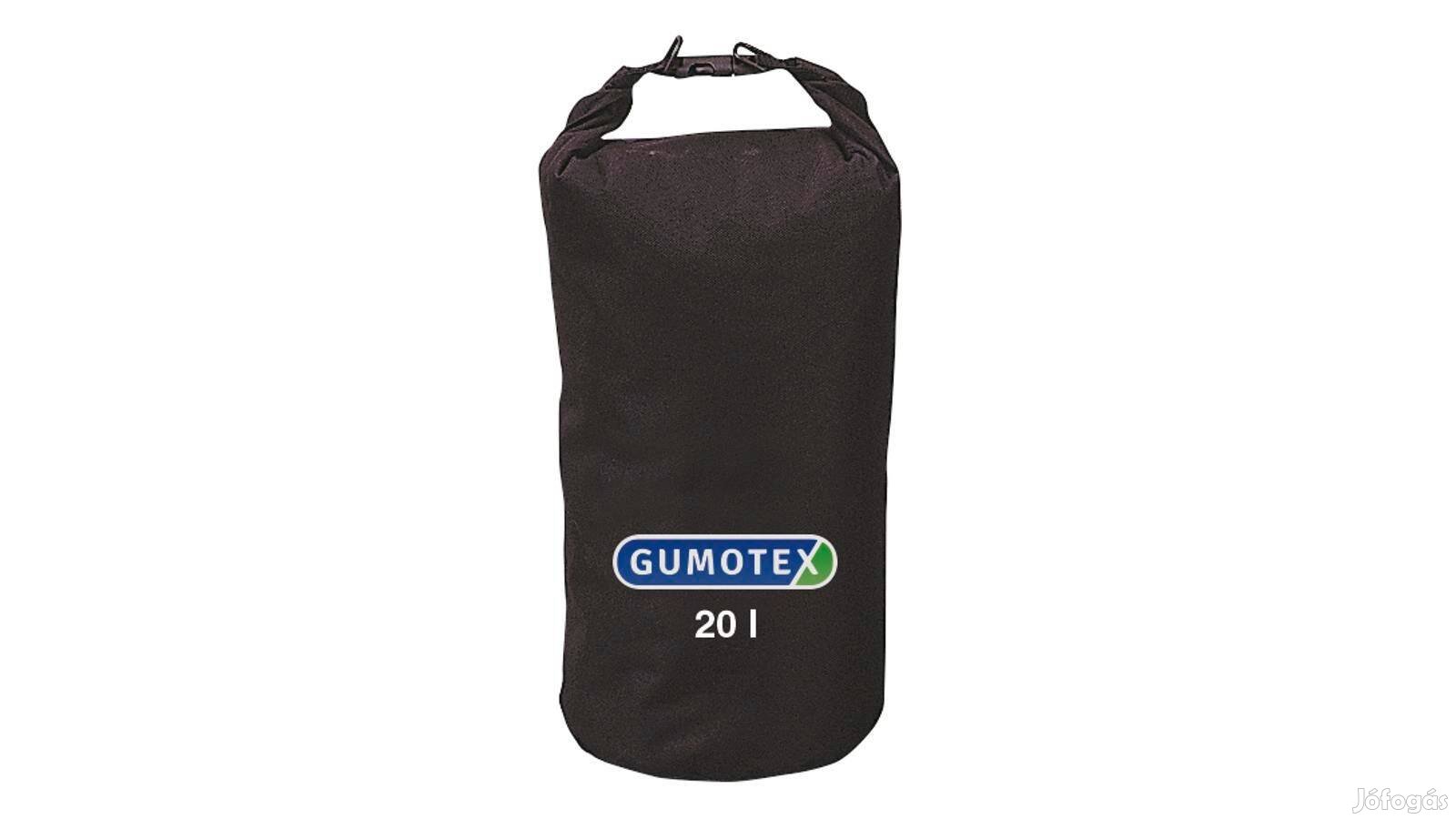 Gumotex vízhatlan zsák kortexin 20l fekete