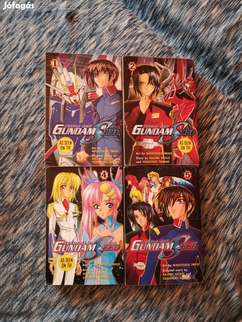 Gundam seed manga nagyon ritka